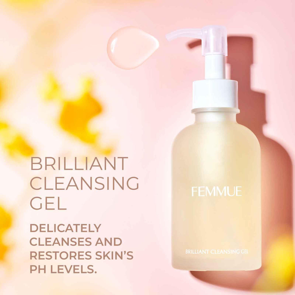 FEMMUE Cleansing Gel Face Wash – Hydrating Daily Gel Cleanser with Blueberry Extracts | Korean Skincare