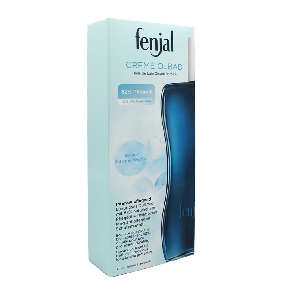 Fenjal Cream Oil Bath 200ml – Luxurious Moisturizing Bath Oil with White Blossom