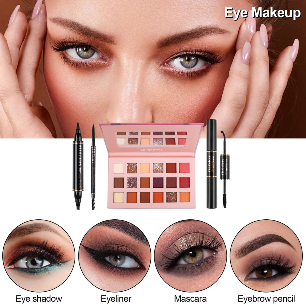 Fenshine All-in-One Makeup Kit for Women | Complete Travel Makeup Bundle