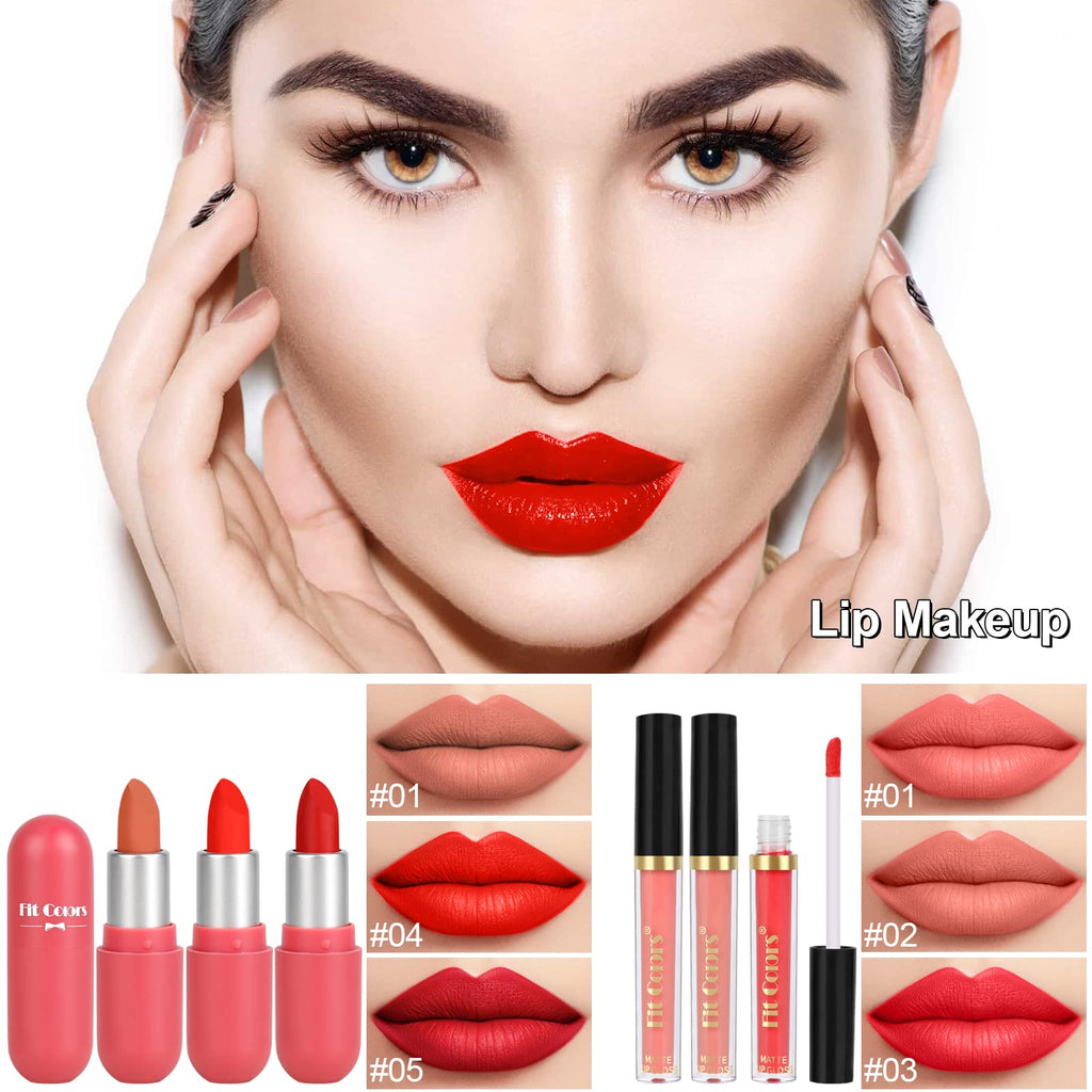 Fenshine All-in-One Makeup Kit for Women | Complete Travel Makeup Bundle