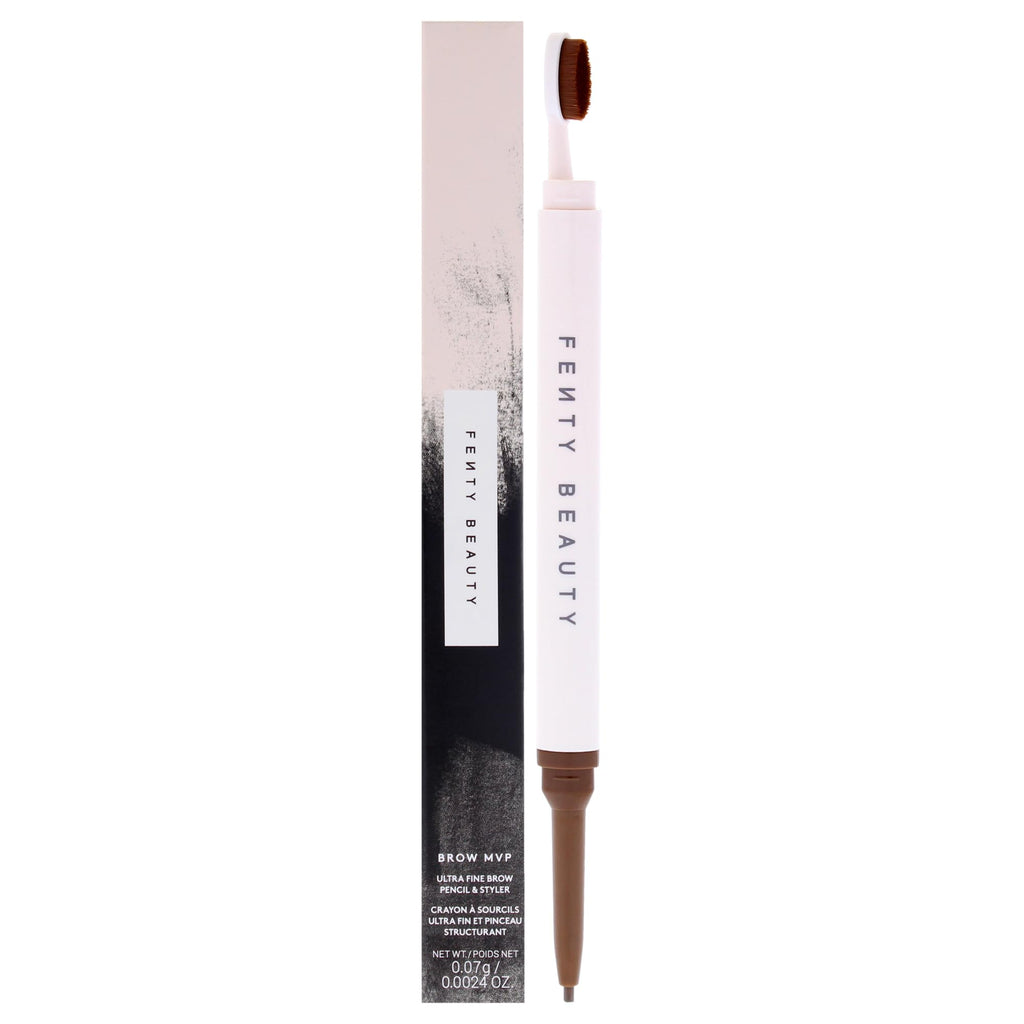 Fenty Beauty Brow MVP Ultra Fine Brow Pencil & Styler – Medium Brown