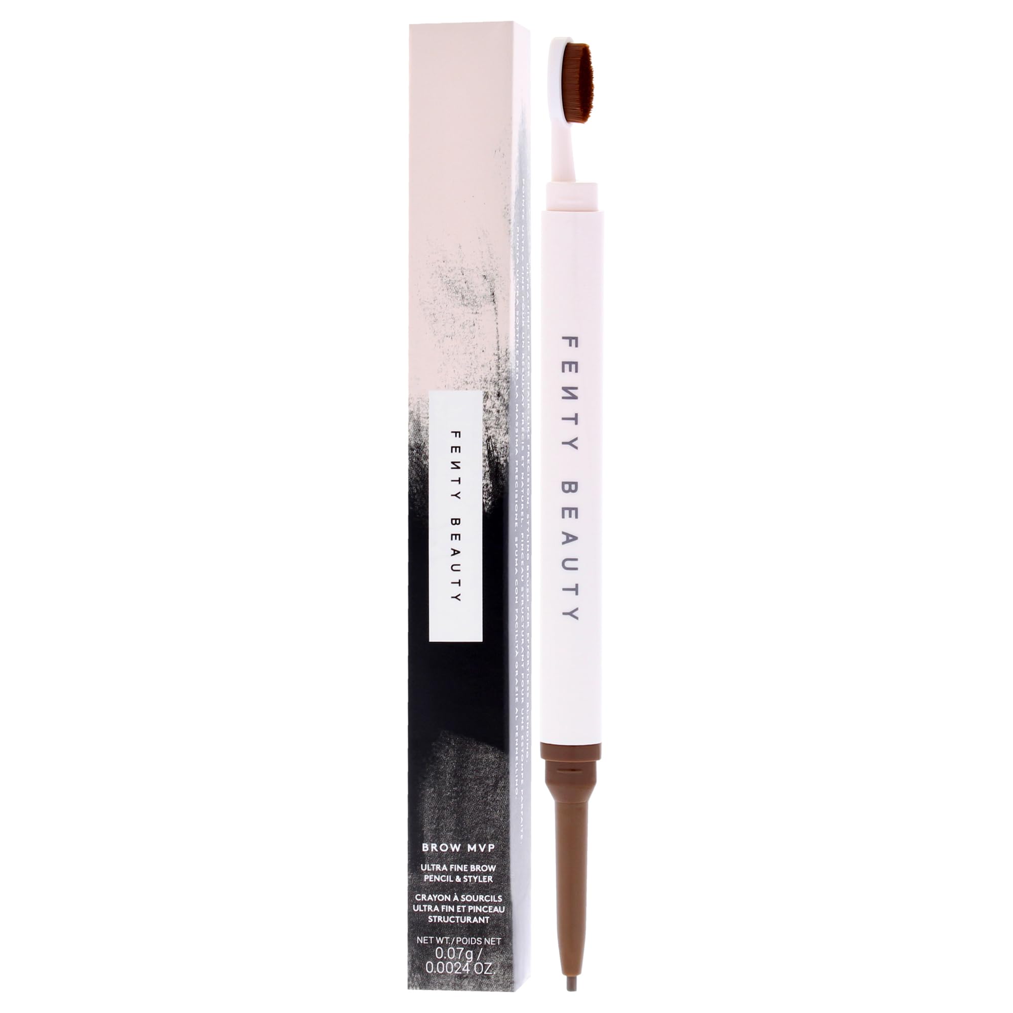Fenty Beauty Brow MVP Ultra Fine Brow Pencil & Styler – Medium Brown