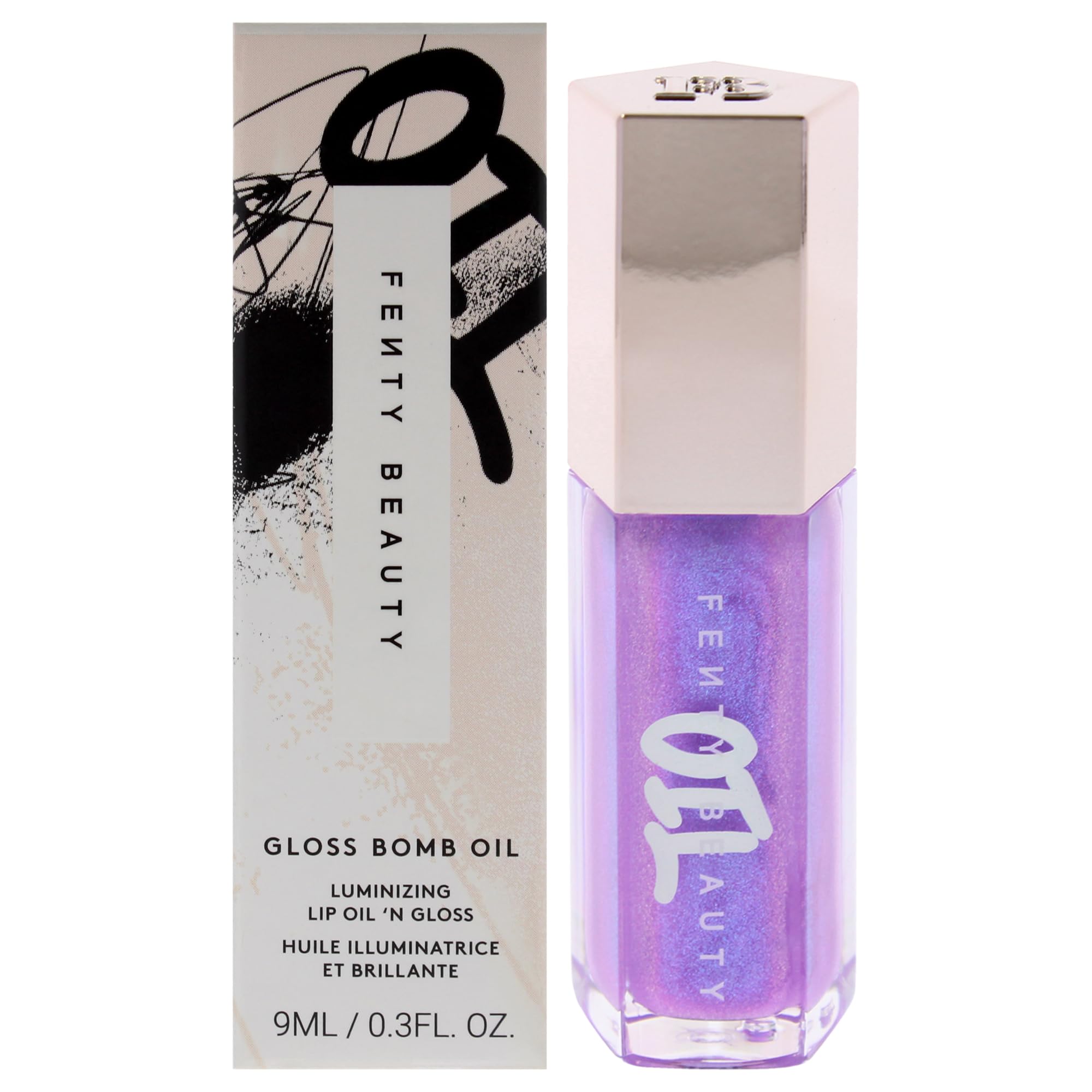Fenty Beauty Gloss Bomb Luminizing Lip Oil N Gloss in Miss Jellyfish (02) – Hydrating Lip Shine