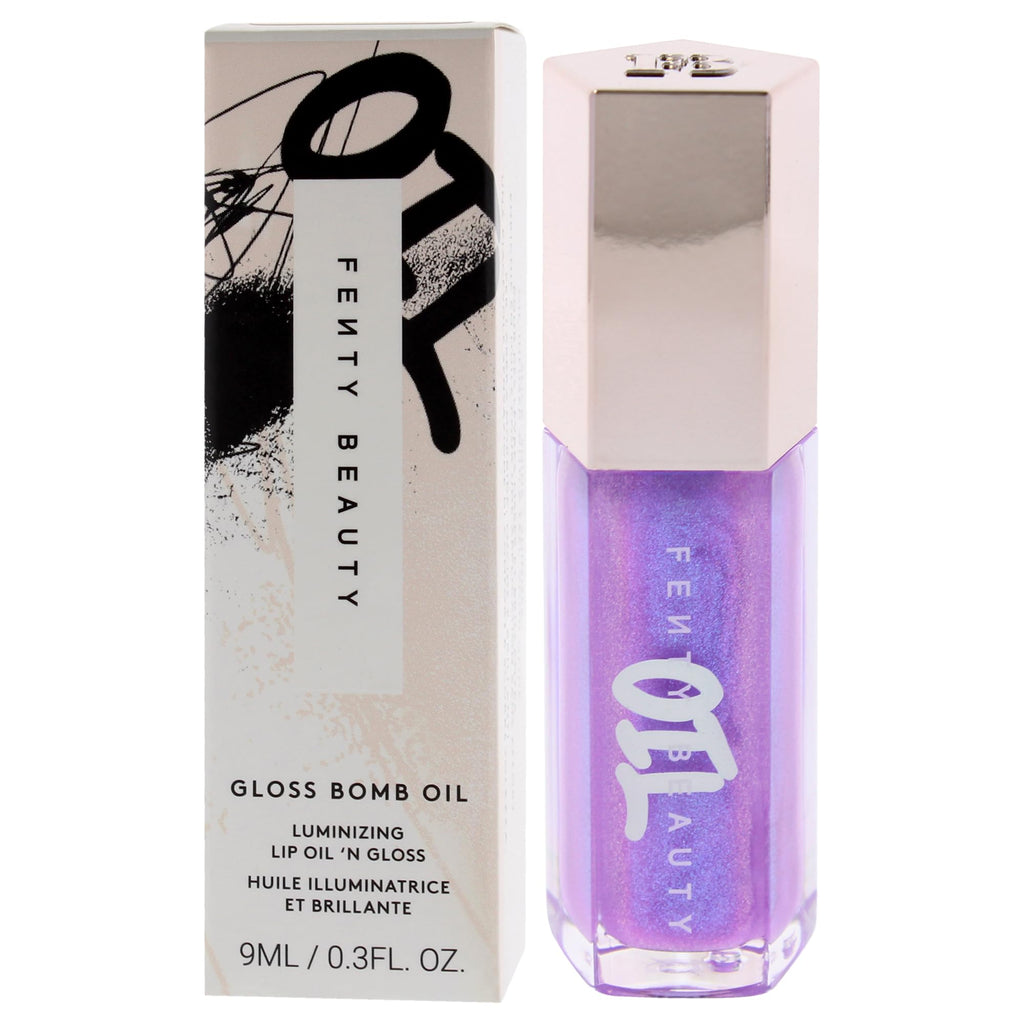 Fenty Beauty Gloss Bomb Luminizing Lip Oil N Gloss in Miss Jellyfish (02) – Hydrating Lip Shine