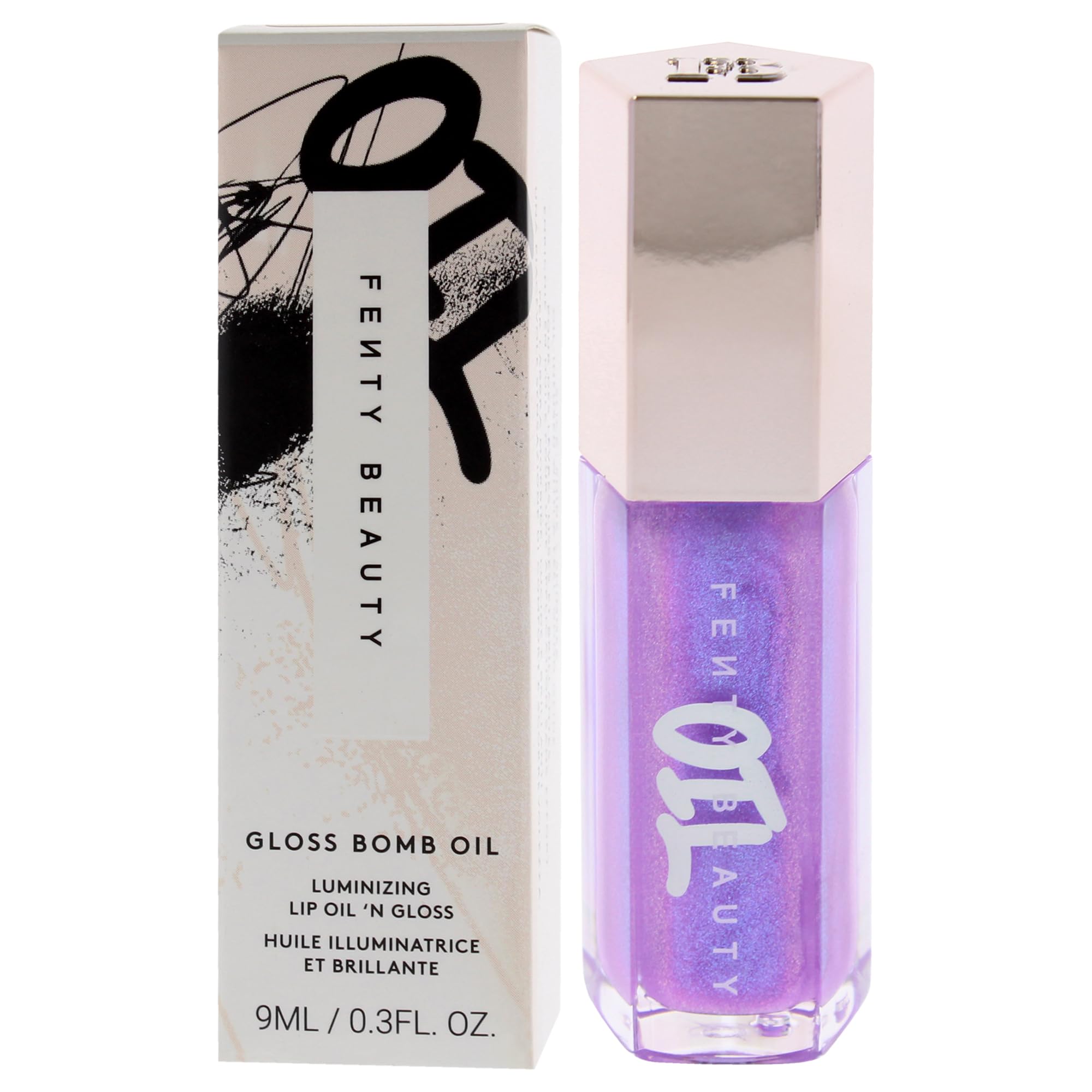 Fenty Beauty Gloss Bomb Luminizing Lip Oil N Gloss in Miss Jellyfish (02) – Hydrating Lip Shine