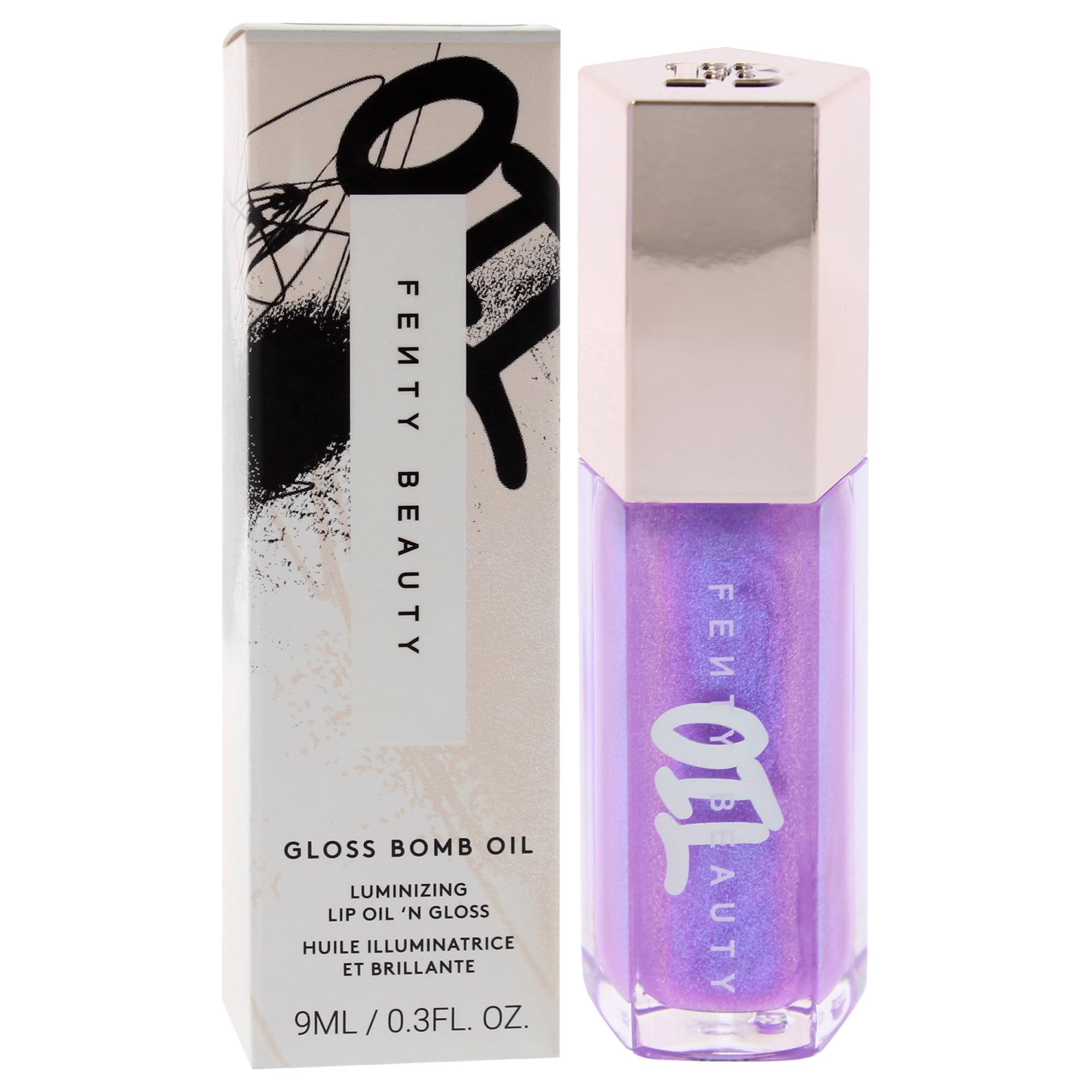 Fenty Beauty Gloss Bomb Luminizing Lip Oil N Gloss in Miss Jellyfish (02) – Hydrating Lip Shine