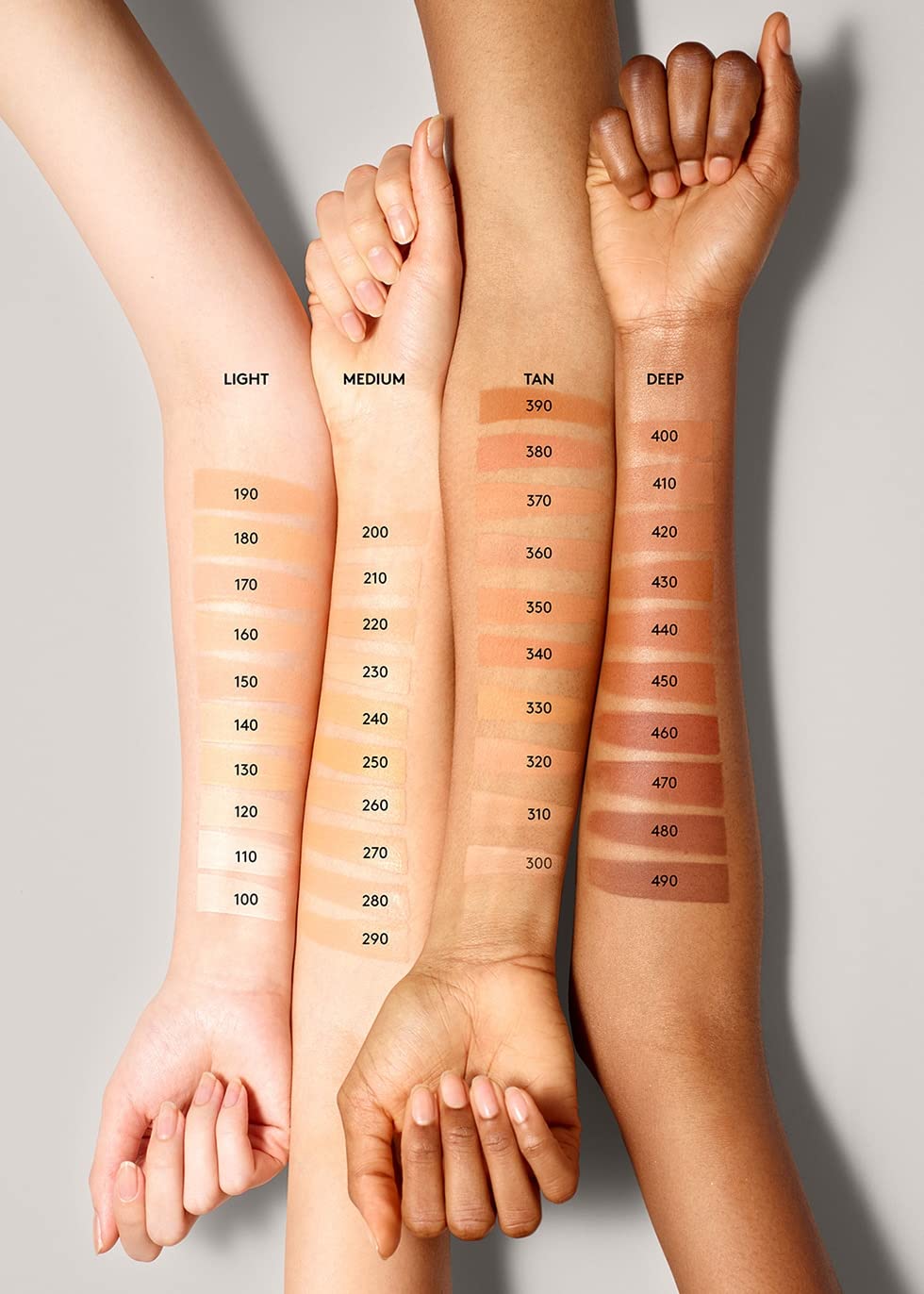 FENTY BEAUTY Pro Filt'r Soft Matte Longwear Foundation - 250 | Full Coverage, Lightweight Cream