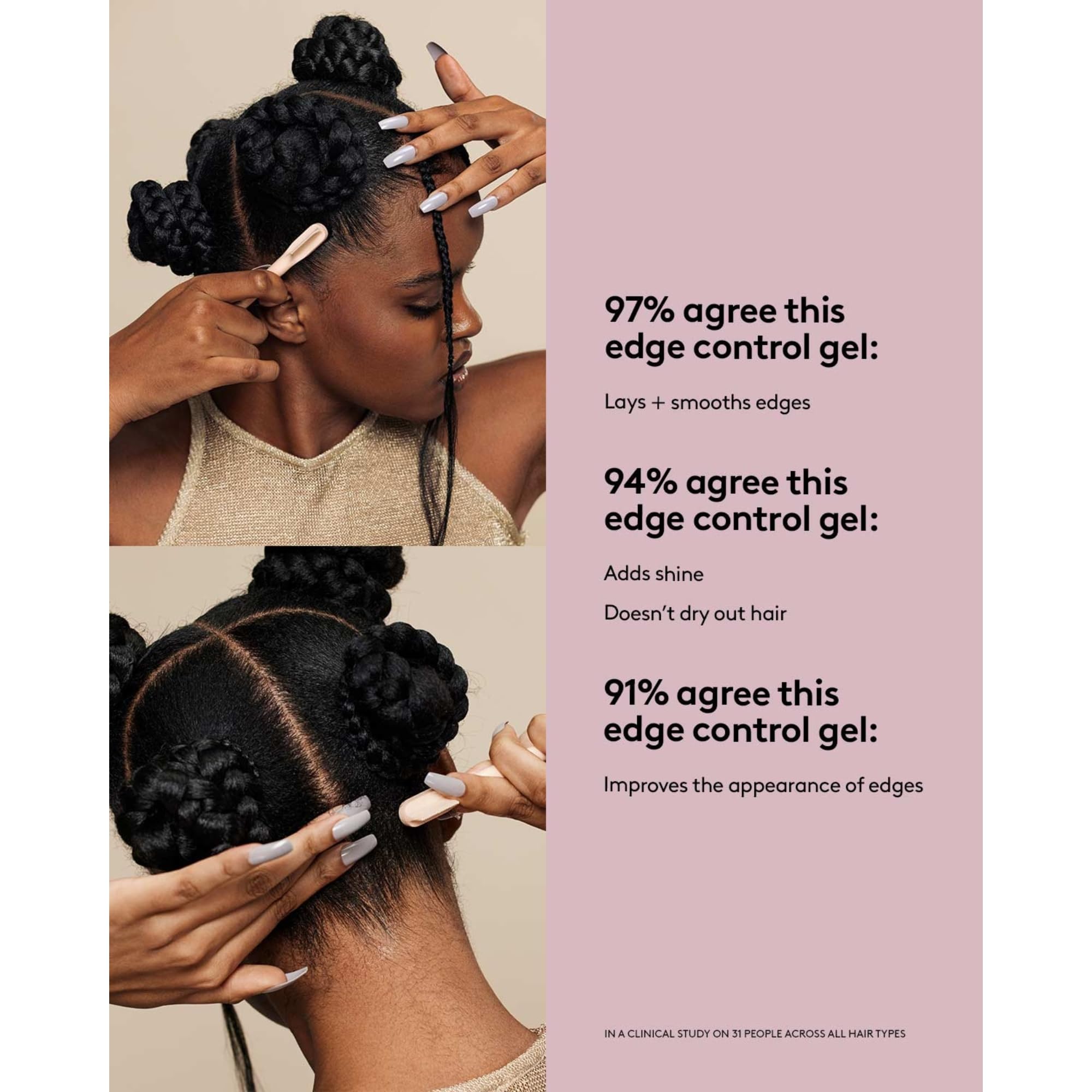 Fenty Hair The Controlling Type Edge Gel Hair-Thickening Edge Control (100 mL) FENTY BEAUTY