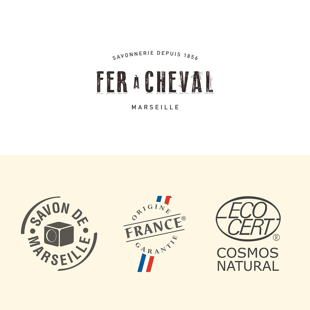 Fer à Cheval Pure Olive Savon de Marseille Soap – 4x65 g Sliced Cubes