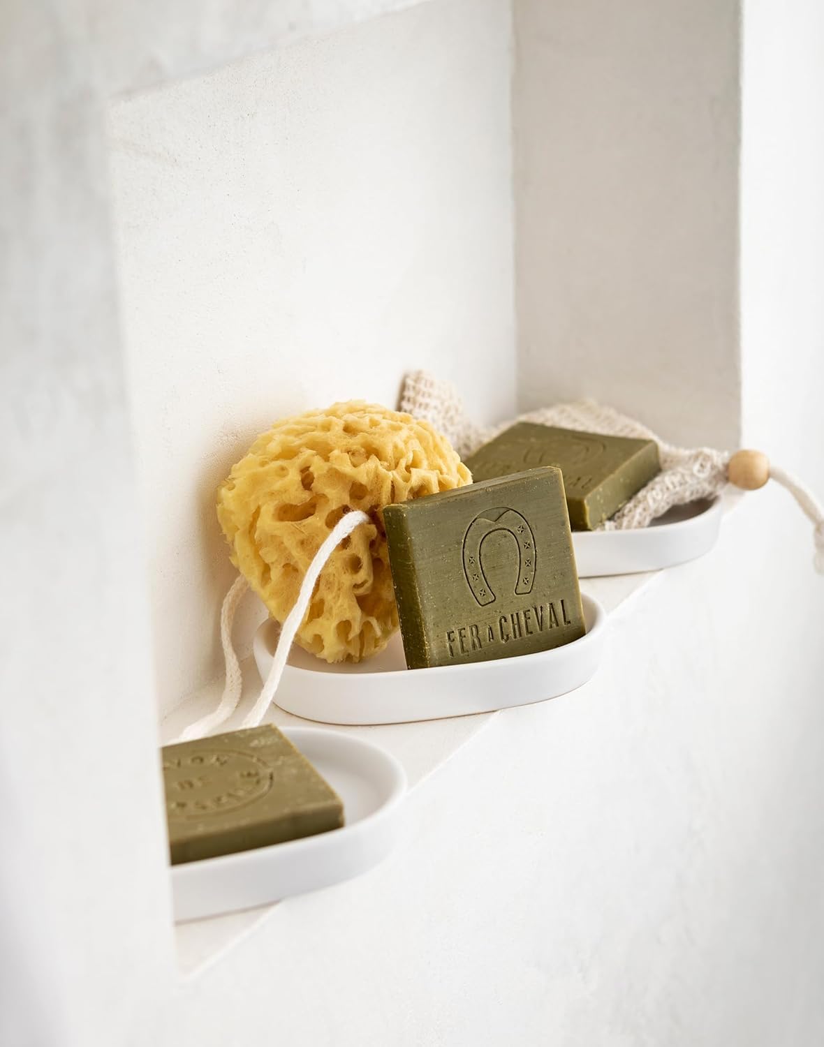 Fer à Cheval Pure Olive Savon de Marseille Soap – 4x65 g Sliced Cubes