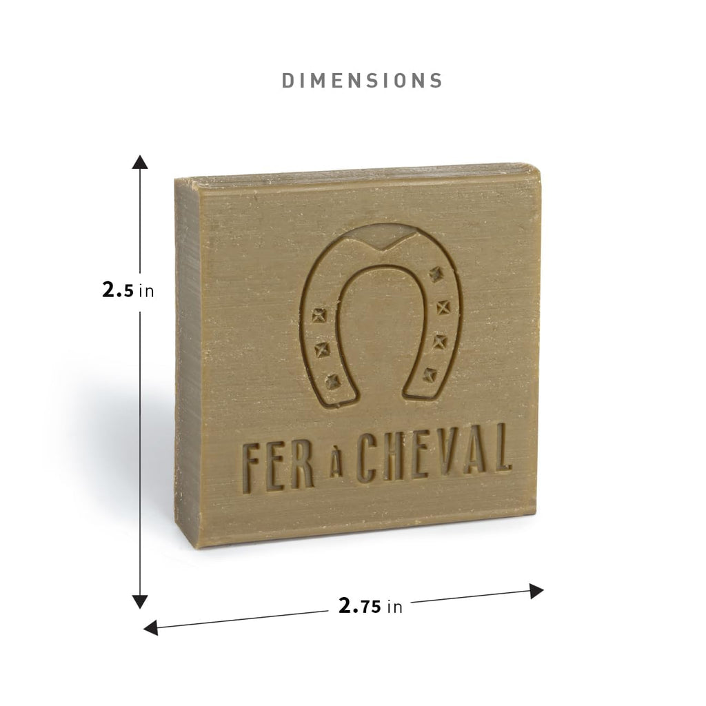 Fer à Cheval Pure Olive Savon de Marseille Soap – 4x65 g Sliced Cubes