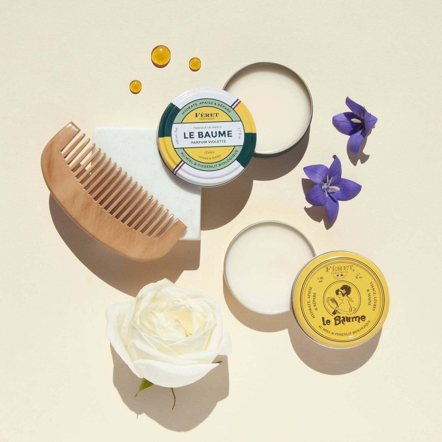 Feret Parfumeur Le Baume Violette – Deeply Hydrating Multi-Purpose Balm 50ml