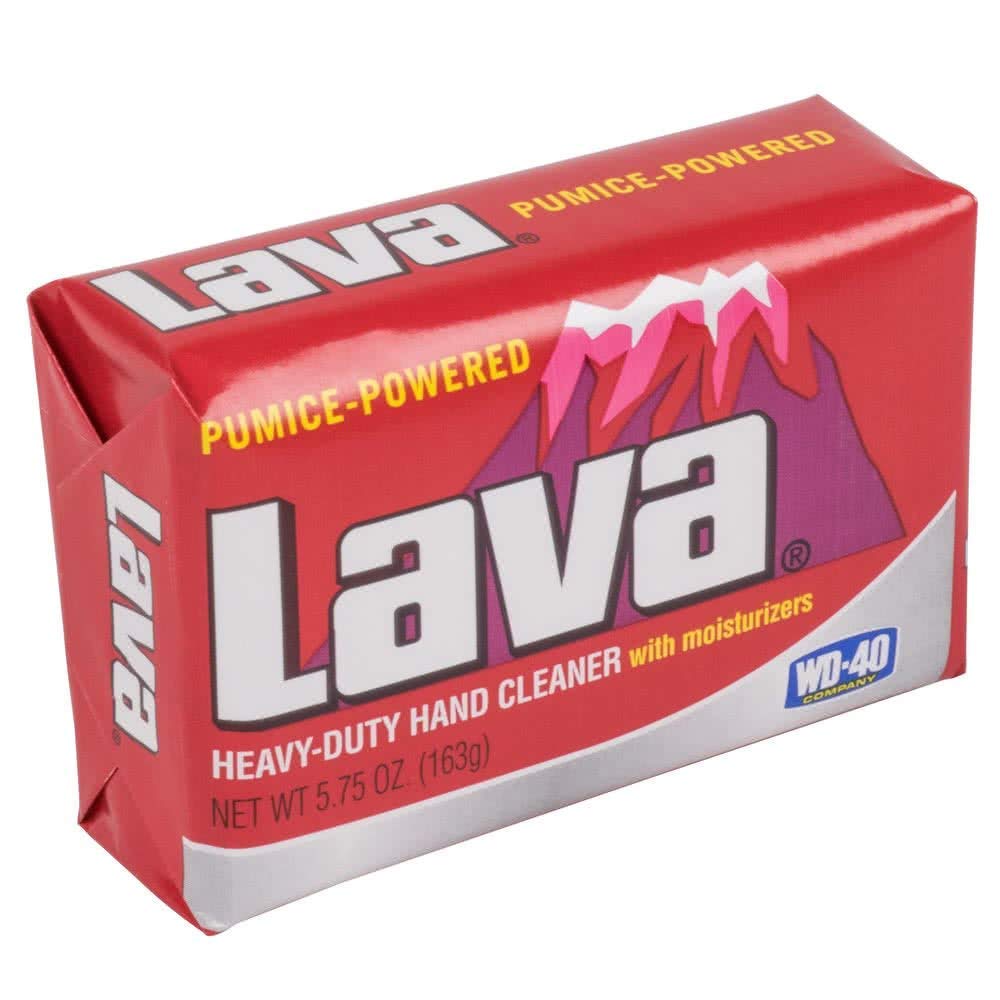 FIAHNG Lava 10185 Pumice Hand Cleaning Bar Soap – 5.75 oz (6-Pack)
