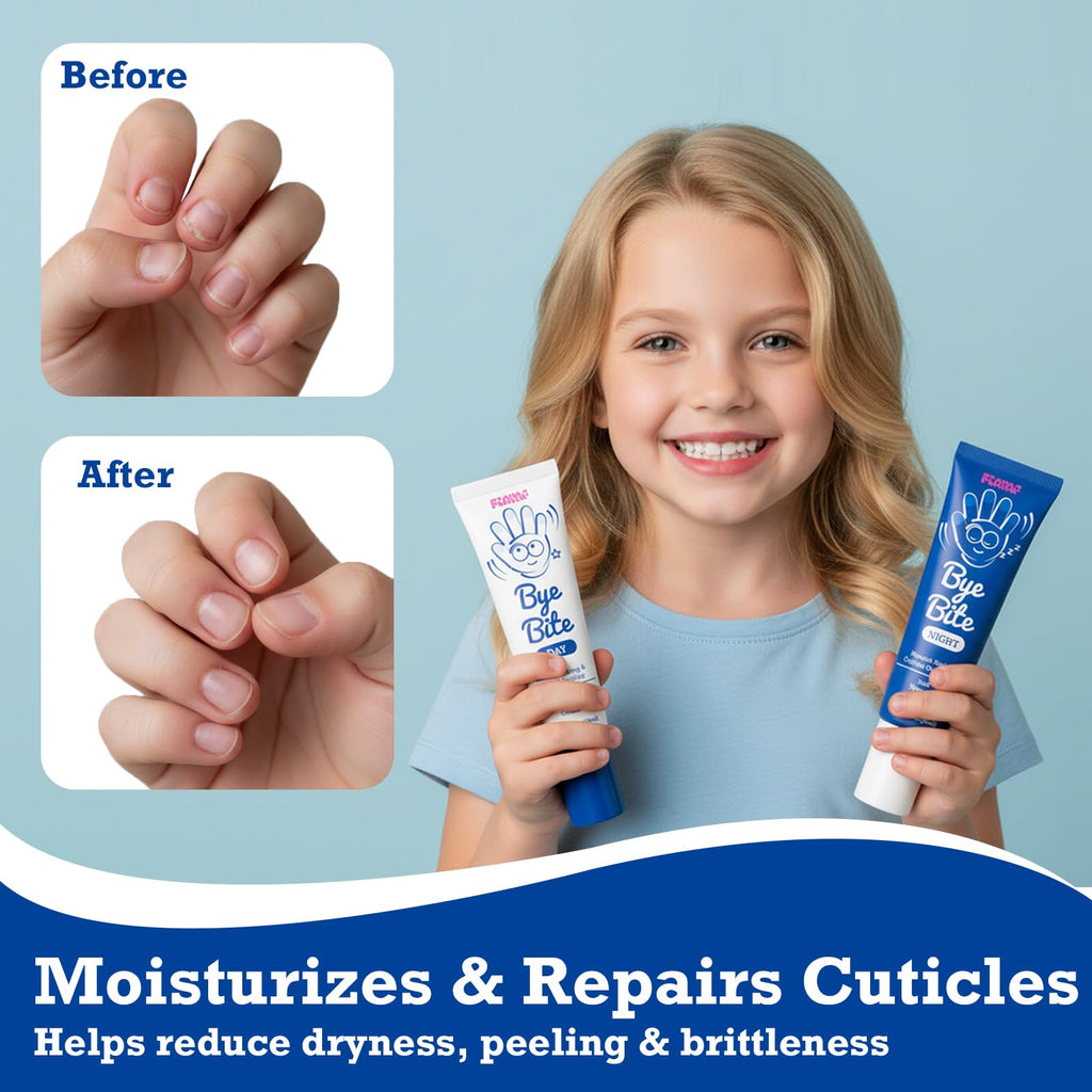 FIAYAF ByeBite Day & Night Nail Care Duo — Bitter Protection + Nourish Cream