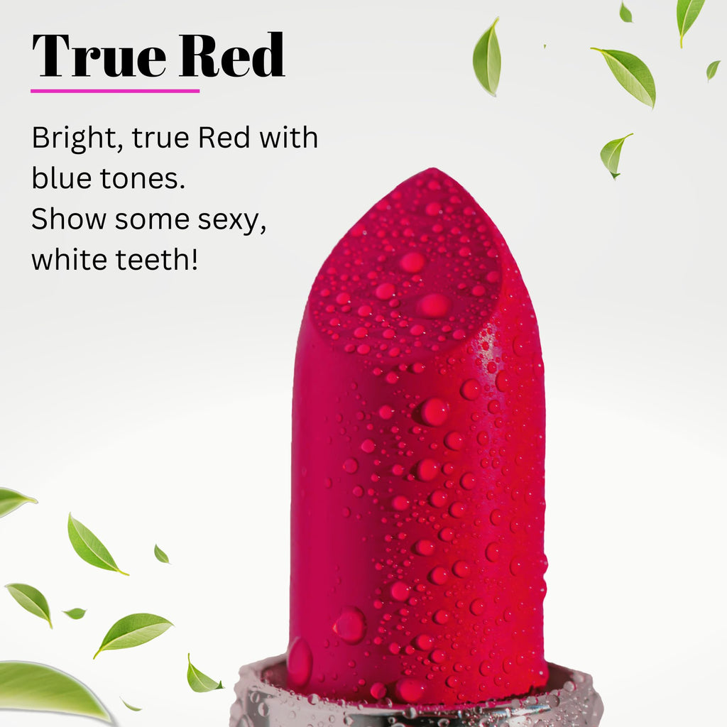 Fifth & Skin Botanical Lipstick Berry Red – Vegan, Organic Matte Lip Color | Made in USA