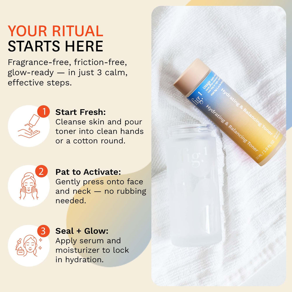 Fig.1 Hydrating & Balancing Toner Refill – Gentle, Hydrating Toner for Sensitive Skin (30 ml)