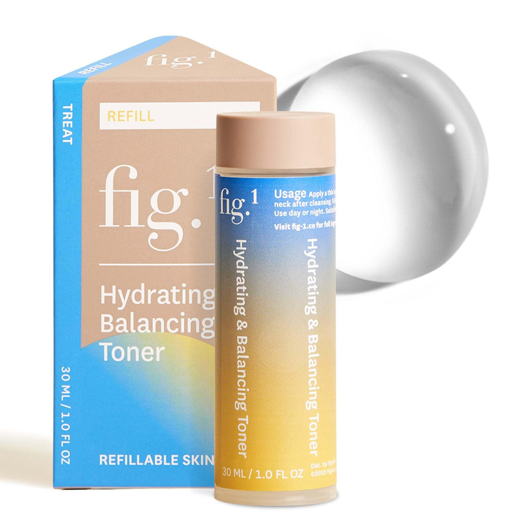 Fig.1 Hydrating & Balancing Toner Refill – Gentle, Hydrating Toner for Sensitive Skin (30 ml)