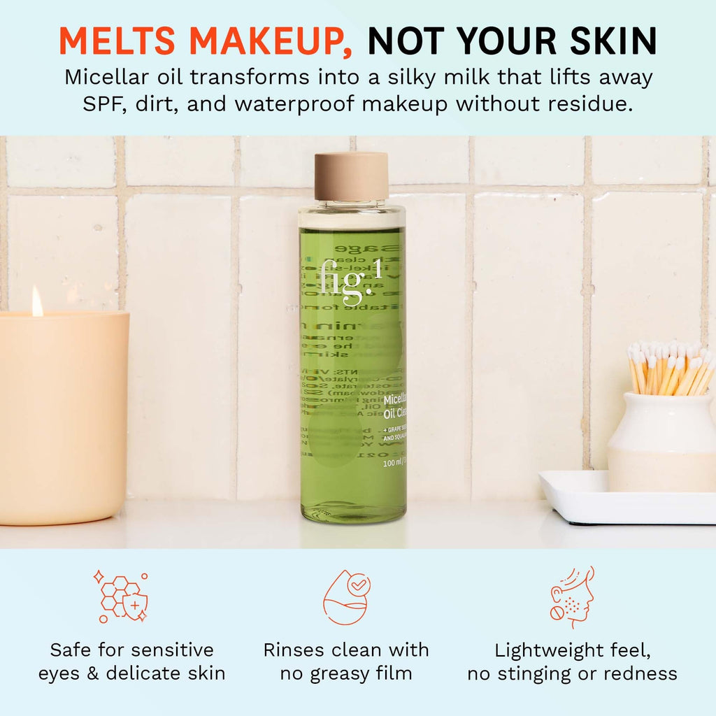 Fig.1 Micellar Oil Cleanser Refill – Makeup Remover & Hydrating Facial Cleanser