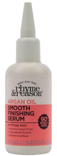Fiico Rhyme and Reason Smooth Finishing Hair Serum – 3.3 oz, Argan Oil, Frizz Control & Hydration