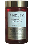 Findley Retinol & Collagen Serum Capsules – Anti-Aging Skincare, 60 Count