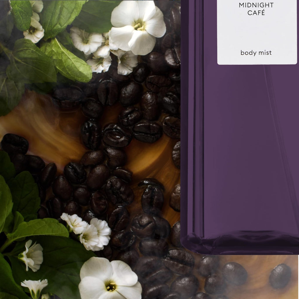 Fine'ry Midnight Café Fine Mist – Hair & Body Fragrance, Warm Smoky Vanilla, Jasmine & Patchouli (2×5oz)