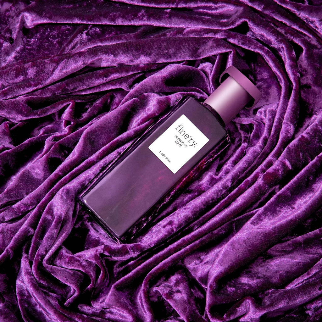Fine'ry Midnight Café Fine Mist – Hair & Body Fragrance, Warm Smoky Vanilla, Jasmine & Patchouli (2×5oz)