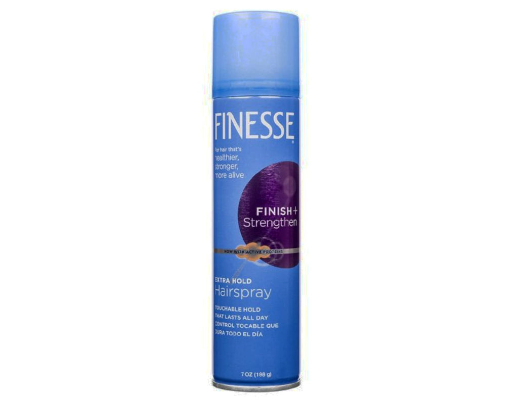 Finesse Extra Hold Aerosol Hairspray 7 oz – Pack of 6 | Unscented