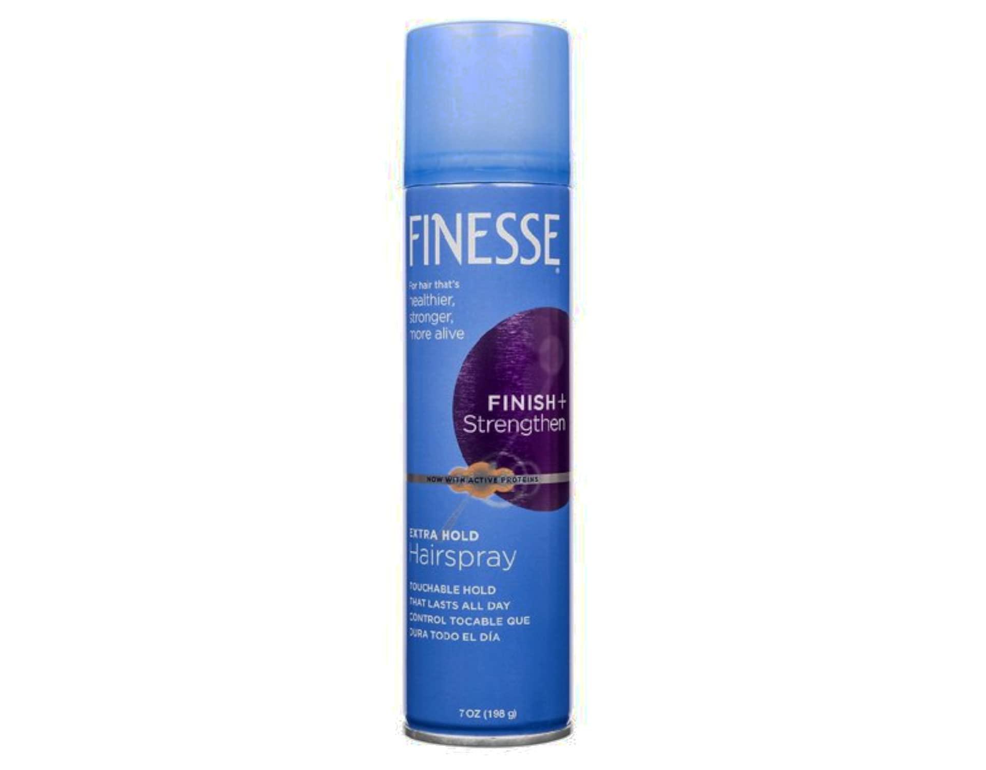 Finesse Extra Hold Aerosol Hairspray 7 oz – Pack of 6 | Unscented
