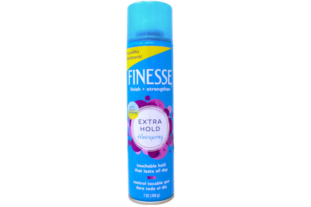 Finesse Extra Hold Hairspray with Active Proteins – Touchable All-Day Control, Humidity Resistant, 7 oz (Pack of 2)
