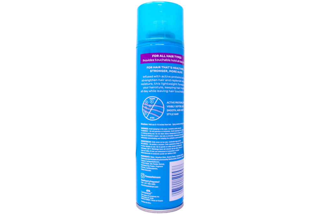 Finesse Extra Hold Hairspray with Active Proteins – Touchable All-Day Control, Humidity Resistant, 7 oz (Pack of 2)