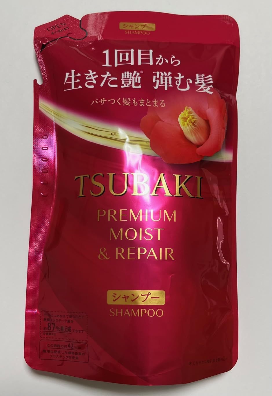 Finetoday TSUBAKII Premium Moist & Repair Shampoo 300mL (Refill) – Damage Care & Shine