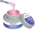 Finger Secret 60g Pink Builder Gel – Durable Hard Gel for 3D Nail Extensions & Nail Art (2.1oz)