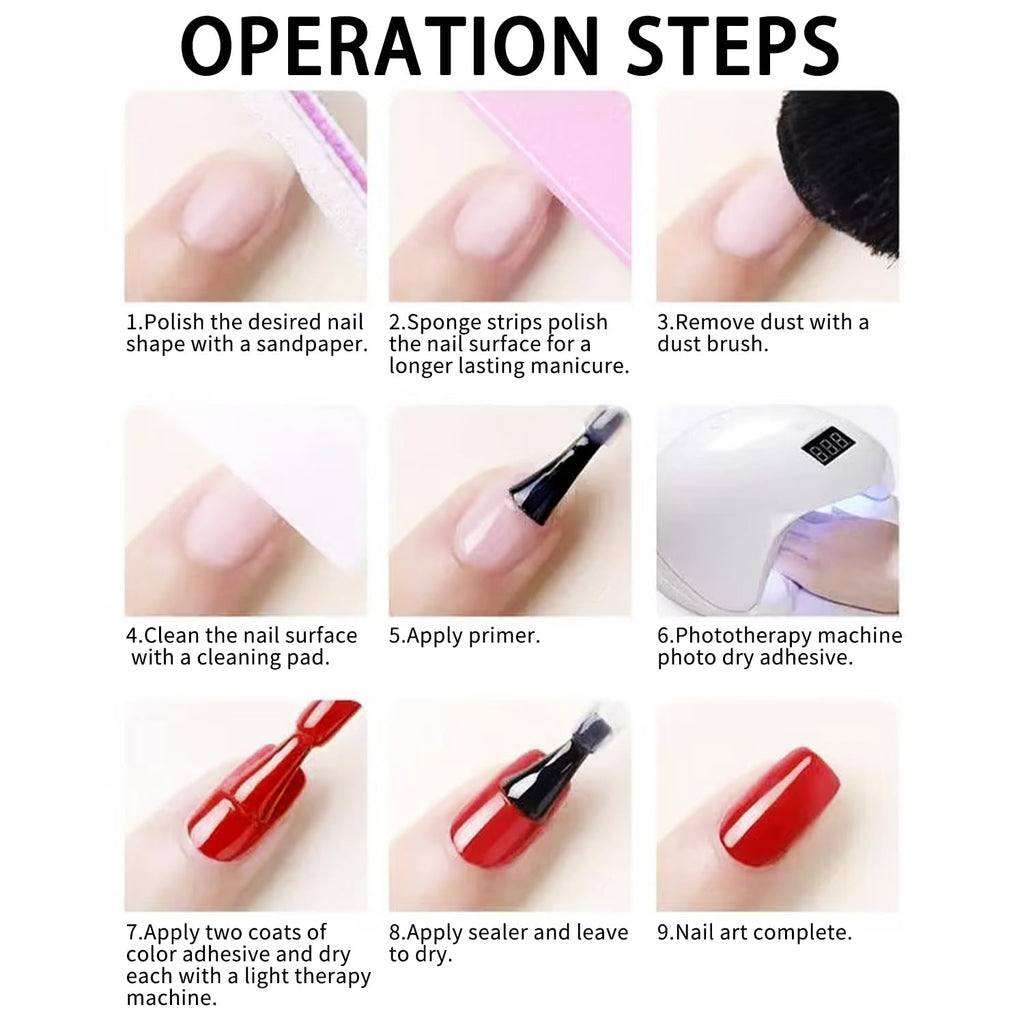 Finger Secret 240ml Top Coat for Gel Nail Polish – Quick-Dry Clear Nail Polish for DIY in Salon or Home