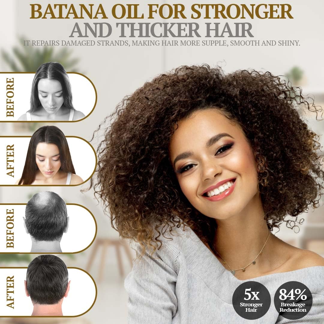 100% Raw Batana Oil Paste for Hair Growth – Dr Sebi Inspired