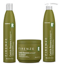 Firenze Professional Cuticle Restore Trio – Shampoo, Conditioner & Mask Treatment for Deep Hair Repair