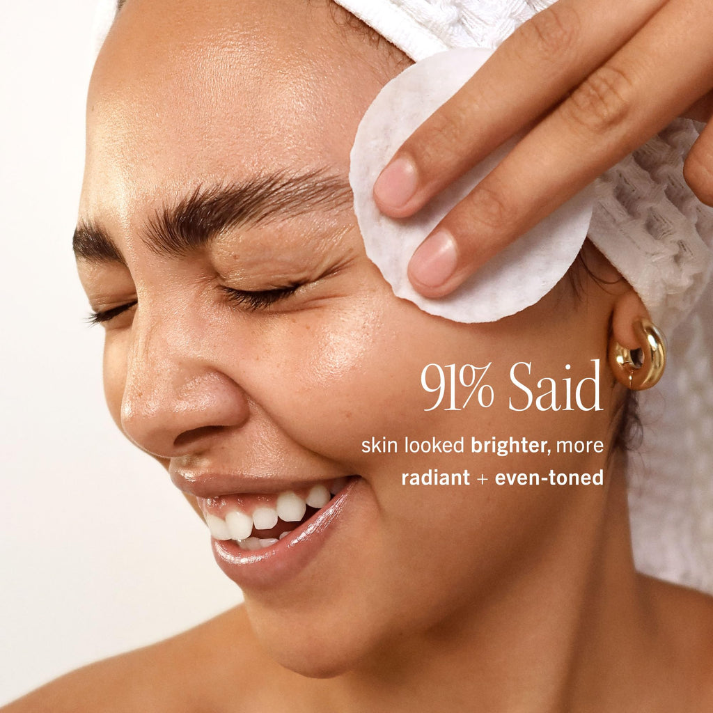 First Aid Beauty Facial Radiance Pads – Glycolic & Lactic Acids for Daily Exfoliation