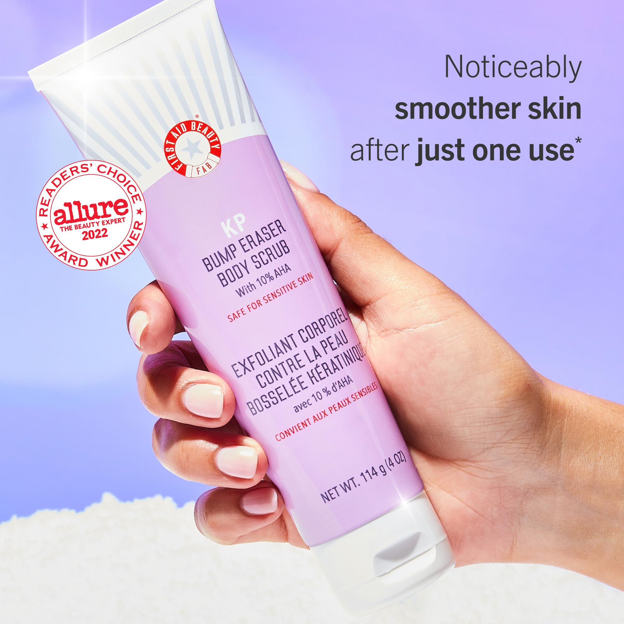 First Aid Beauty Smooth Skin Season Kit – Exfoliation & Hydration Essentials (4pc)