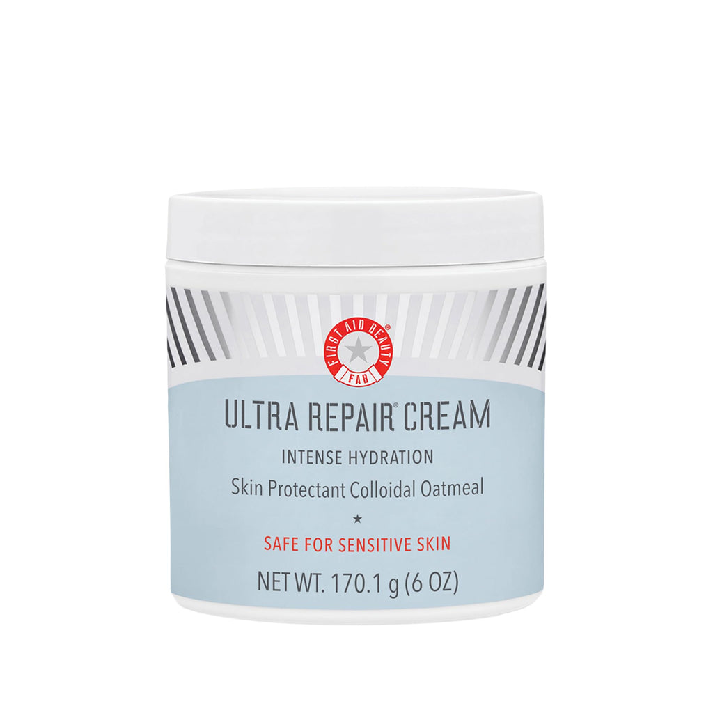 First Aid Beauty Ultra Repair Cream – Intense Hydration with Colloidal Oatmeal, 6 oz