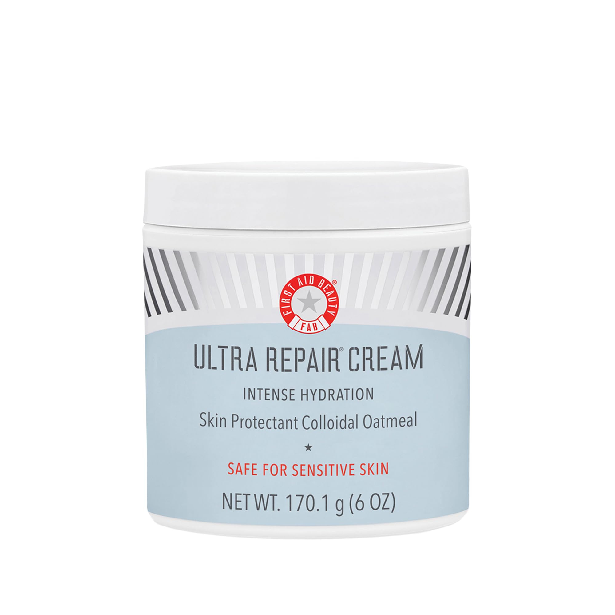 First Aid Beauty Ultra Repair Cream – Intense Hydration with Colloidal Oatmeal, 6 oz