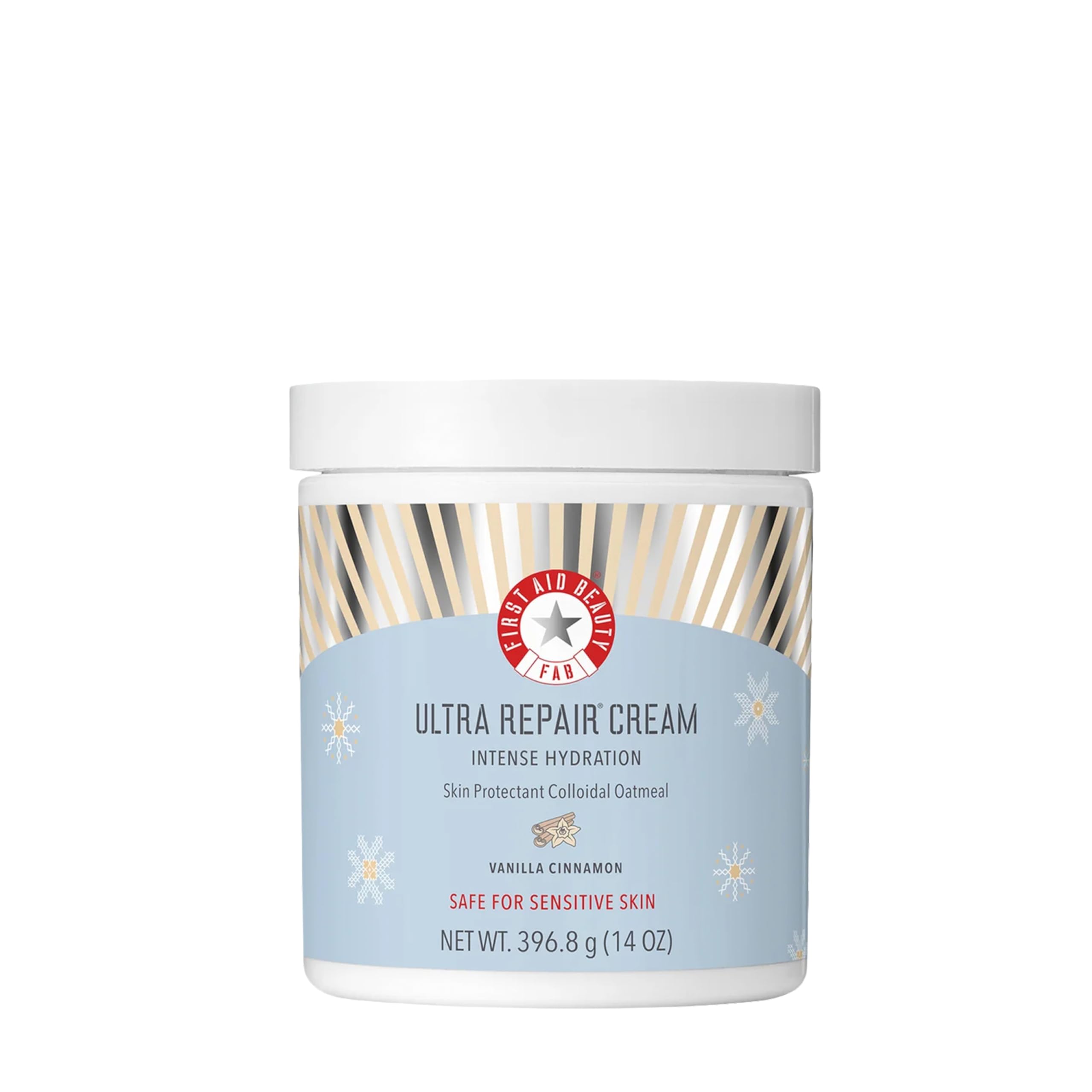 First Aid Beauty Ultra Repair Cream – 14 oz Vanilla Cinnamon | Deep Hydration