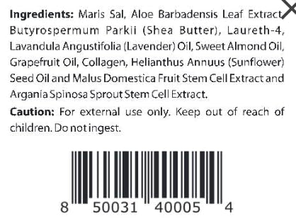 First Botany Body Scrub – Natural Lavender Exfoliating Salt Scrub & Body Souffle
