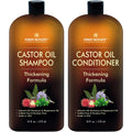 First Botany Castor Oil Shampoo & Conditioner – Thickening, Sulfate-Free (16 oz)