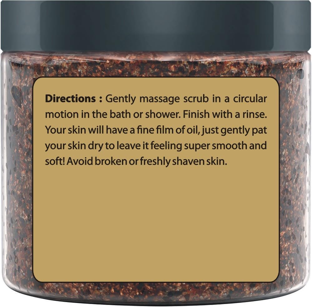 First Botany Cosmeceuticals Arabica Coffee Scrub – 100% Natural, 20 oz