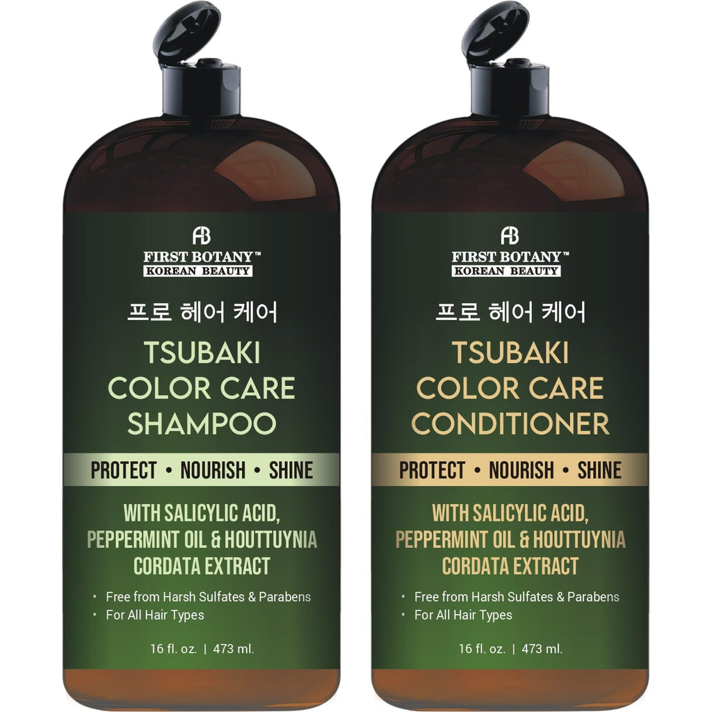 First Botany Color Care Shampoo & Conditioner Set – Color Protection & Shine