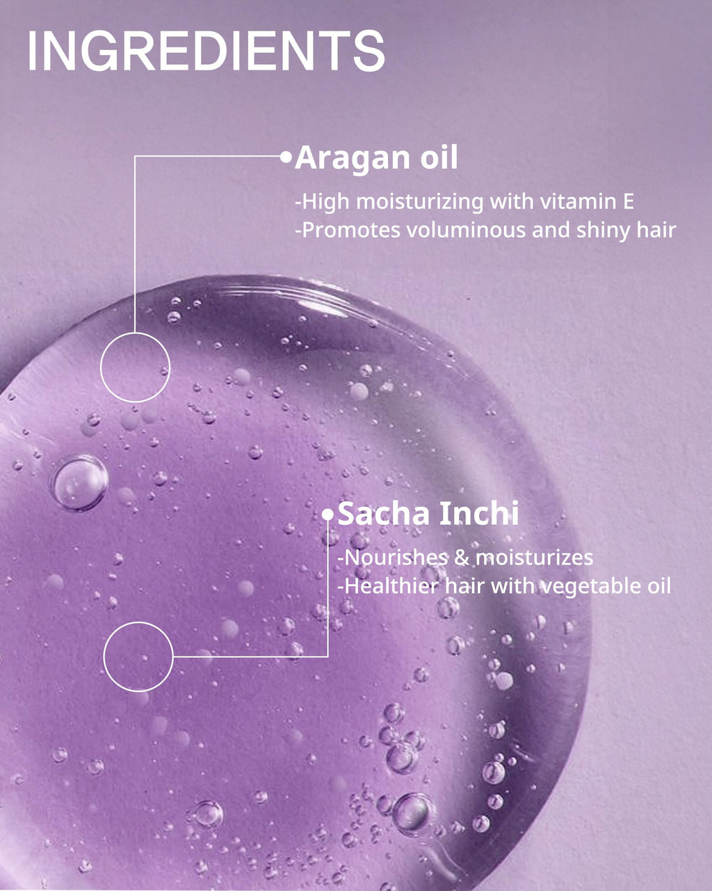 FIT YOUR SKIN Star Shine Hair Essence – Lightweight Anti-Frizz Hair Oil with Sacha Inchi & Argan