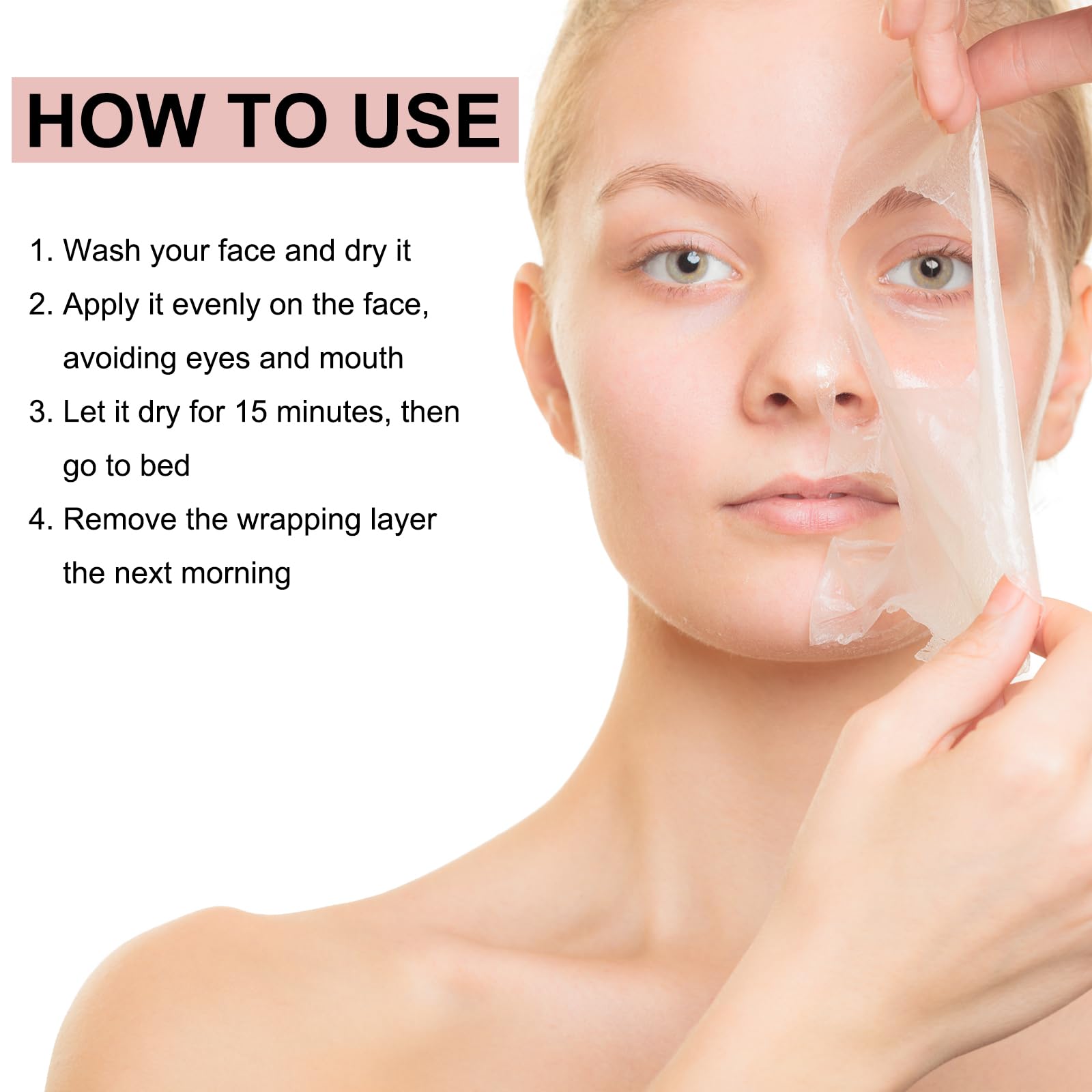 Fitbuter Collagen Overnight Wrapping Peel-Off Mask – Hydration & Firming (75ml)