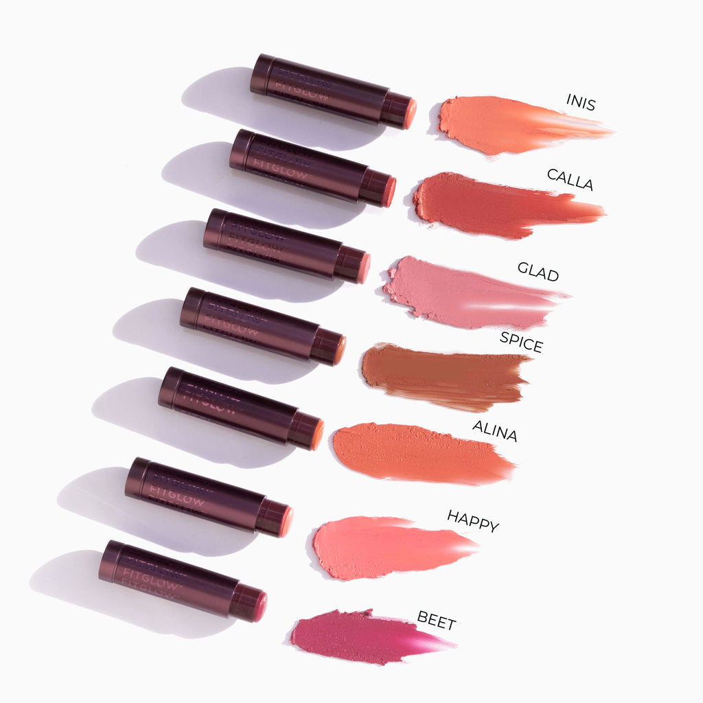 Fitglow Beauty Cloud Collagen Lipstick + Cheek Balm – Multi-Use Lip & Cheek Tint in Calla (4g)