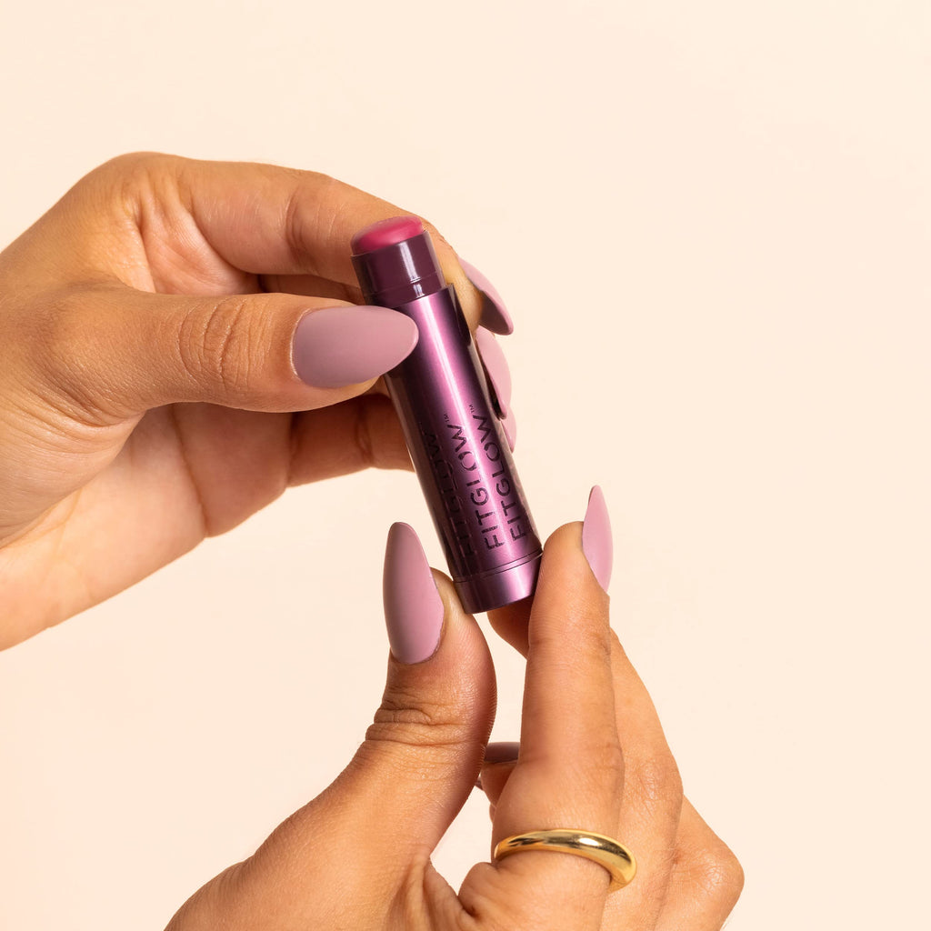 FITGLOW Cloud Collagen Lipstick + Cheek Balm — Multi-Use Vegan Tint with Pro Collagen Complex, Hydrating Soft Matte Color, 4 g