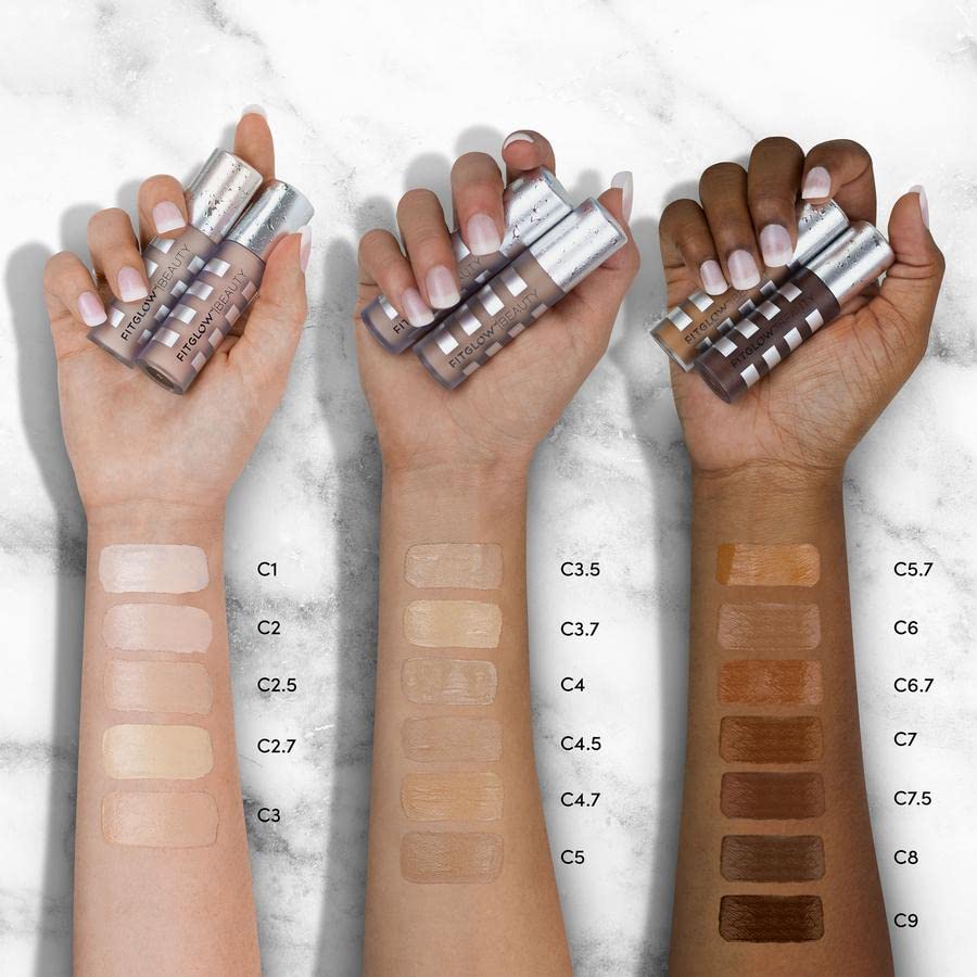 Fitglow Beauty Conceal+ – Vegan Full-Coverage Concealer Skincare by FITGLOW
