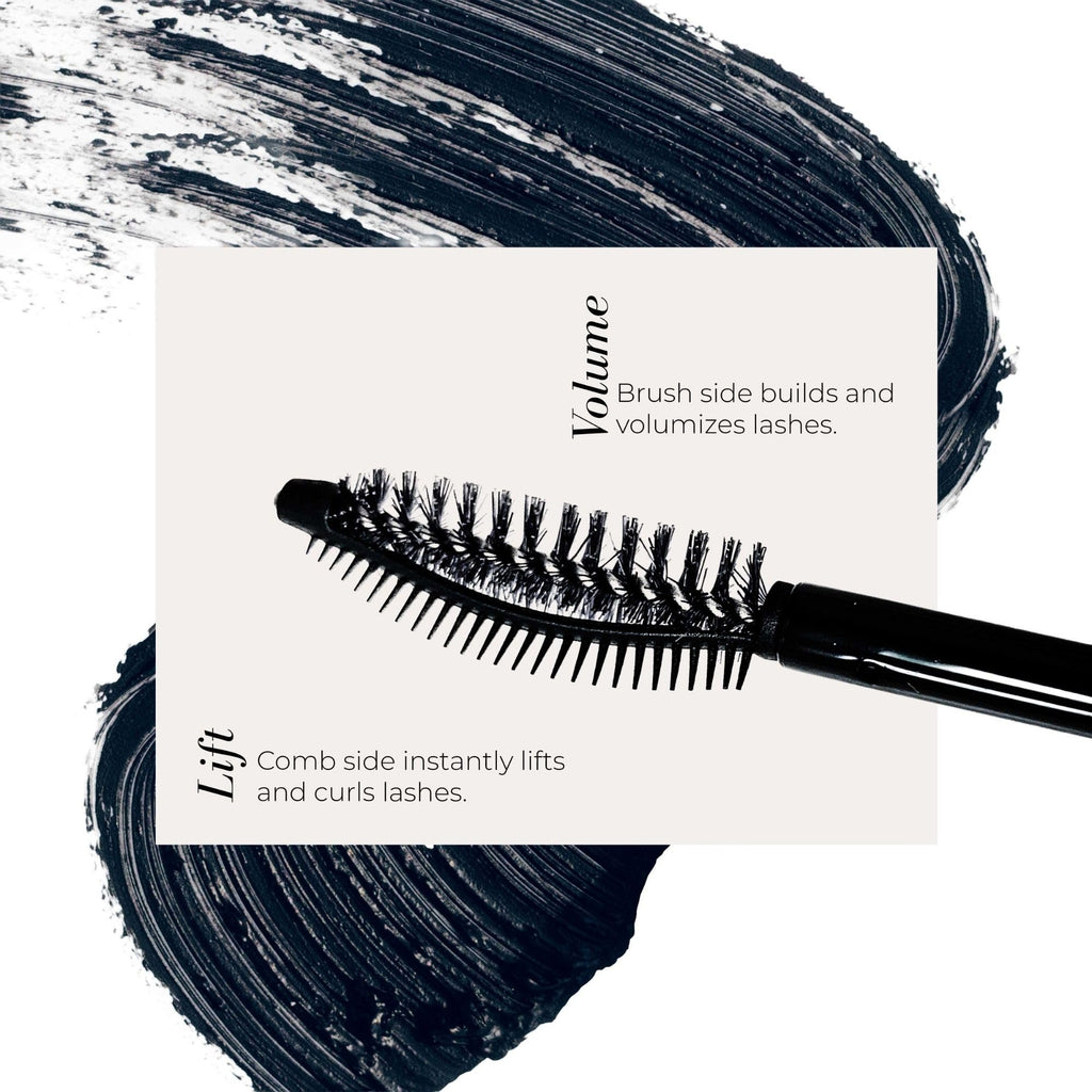 Fitglow Beauty Vegan Good Lash+ Mascara Trio | Volumizing, Lengthening & Conditioning Lash Set | Black, Brown, Navy